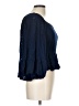 Angie 100% Rayon Blue 3/4 Sleeve Blouse Size L - photo 4