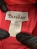 TanJay 100% Silk Red Jacket Size M - photo 6