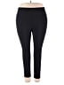 Lands' End Solid Black Active Pants Size 2X - photo 1