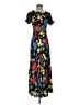 RIXO for Target 100% Rayon Print Blue Casual Dress Size 0 - photo 1