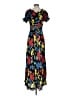 RIXO for Target 100% Rayon Print Blue Casual Dress Size 0 - photo 2