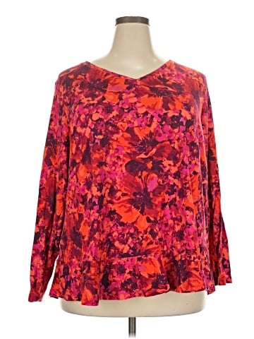 Isaac Mizrahi LIVE! 3/4 Sleeve T-Shirt (view 1)