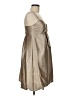 R&K Metallic Tan Cocktail Dress Size 10 - photo 4