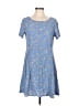 Eddie Bauer 100% Rayon Blue Casual Dress Size M - photo 1