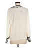 Express 100% Polyester Ivory White Long Sleeve Blouse Size M - photo 2