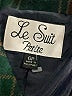 Le Suit Plaid Burgundy Blazer Size 6 Petite - photo 6