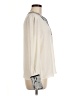 Express 100% Polyester Ivory White Long Sleeve Blouse Size M - photo 4