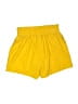 FP Movement 100% Polyester Solid Yellow Athletic Shorts Size XS - photo 2