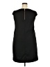 Mossimo Solid Black Casual Dress Size XXL - photo 2