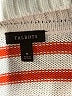 Talbots Stripes Orange Pullover Sweater Size M - photo 7