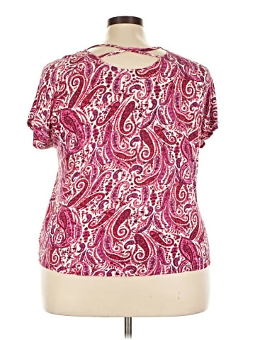 Lucky Brand Short Sleeve Blouse (view 2)