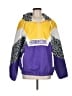 Members Only 100% Polyester Color Block Purple Windbreaker Size M - photo 1