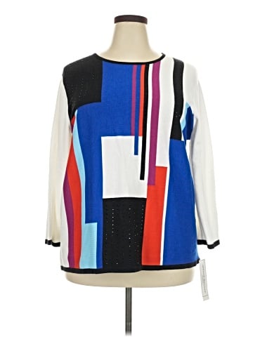 Alfred Dunner 3/4 Sleeve Blouse (view 1)