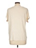 Sandro 100% Linen Tan Short Sleeve Top Size Lg (3) - photo 2