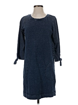 jane and delancey denim dress Stone Wash Long Sleeve With Pockets Size XS AKNVAS Devyn denim mini finished with a ruffle hem and rose appliqu Scoop neckline Sleeveless Corset Jane delancey blue jean -