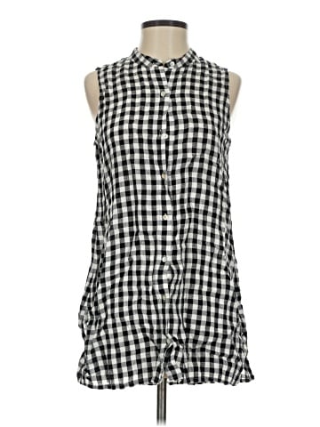 Eileen Fisher Sleeveless Button-Down Shirt (view 1)