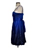 Jump Apparel 100% Polyester Stars Blue Cocktail Dress Size 5 - 6 - photo 5