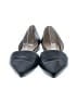 Nine West 100% Leather Black Flats Size 9 1/2 - photo 2