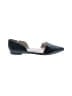 Nine West 100% Leather Black Flats Size 9 1/2 - photo 1