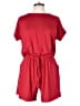 Zenana Solid Red Romper Size XL - photo 1