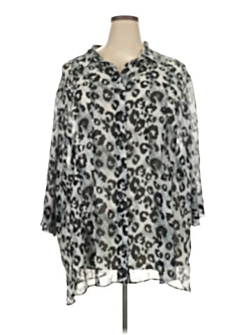 Maggie Barnes 3/4 Sleeve Blouse (view 1)