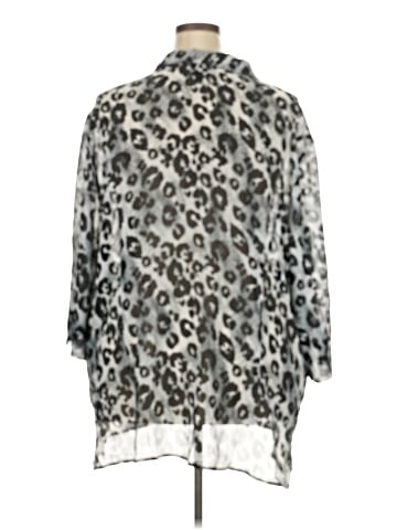 Maggie Barnes 3/4 Sleeve Blouse (view 2)