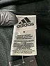 Adidas 100% Polyester Black Track Jacket Size 6 - photo 3