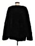 Aqua 100% Polyester Black Faux Fur Jacket Size M - photo 2
