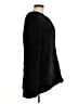 Aqua 100% Polyester Black Faux Fur Jacket Size M - photo 4
