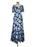 Umgee 100% Polyester Blue Casual Dress Size M - photo 2