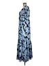 Umgee 100% Polyester Blue Casual Dress Size M - photo 5