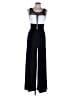 Cameo Color Block Black Jumpsuit Size L - photo 1