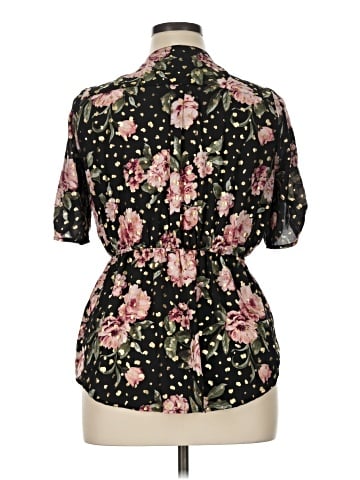 J for Justify Short Sleeve Blouse (view 2)