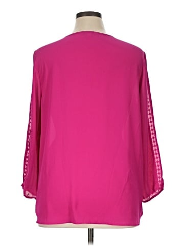 Counterparts 3/4 Sleeve Blouse (view 2)