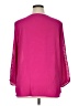 Counterparts 100% Polyester Pink 3/4 Sleeve Blouse Size XL - photo 2