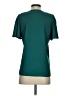 Ann Taylor 100% Polyester Green Teal Short Sleeve Blouse Size XS - photo 2