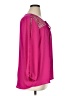 Counterparts 100% Polyester Pink 3/4 Sleeve Blouse Size XL - photo 4