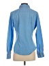 Gap Outlet 100% Cotton Color Block Blue Long Sleeve Blouse Size M - photo 2