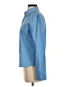 Gap Outlet 100% Cotton Color Block Blue Long Sleeve Blouse Size M - photo 5