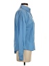 Gap Outlet 100% Cotton Color Block Blue Long Sleeve Blouse Size M - photo 4