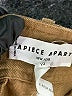 Apiece Apart Solid Brown Khaki Shorts Size 10 - photo 3