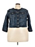 Torrid Blue Denim Jacket Size 3X Plus (3) - photo 1