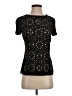 Antonio Melani 100% Polyester Black Short Sleeve Top Size XS - photo 1