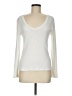 Boston Proper Ivory Long Sleeve T-Shirt Size M - photo 1