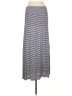Splendid 100% Rayon Stripes Gray Casual Skirt Size L - photo 2