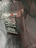 Style&Co 100% Polyester Black Raincoat Size L - photo 6