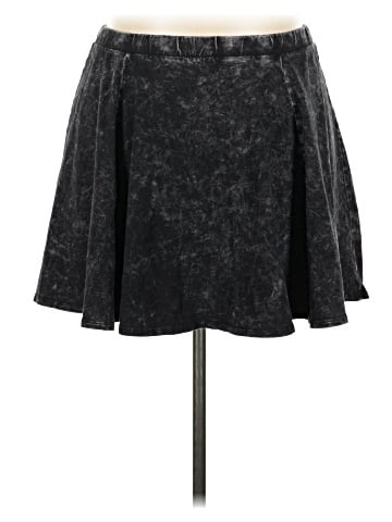 Forever 21 Plus Denim Skirt (view 1)