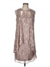 Leslie Fay Silver Sleeveless Top Size 10 - photo 1