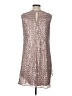 Leslie Fay Silver Sleeveless Top Size 10 - photo 2
