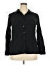 Classic Elements Black Long Sleeve Button-Down Shirt Size 18 - photo 1
